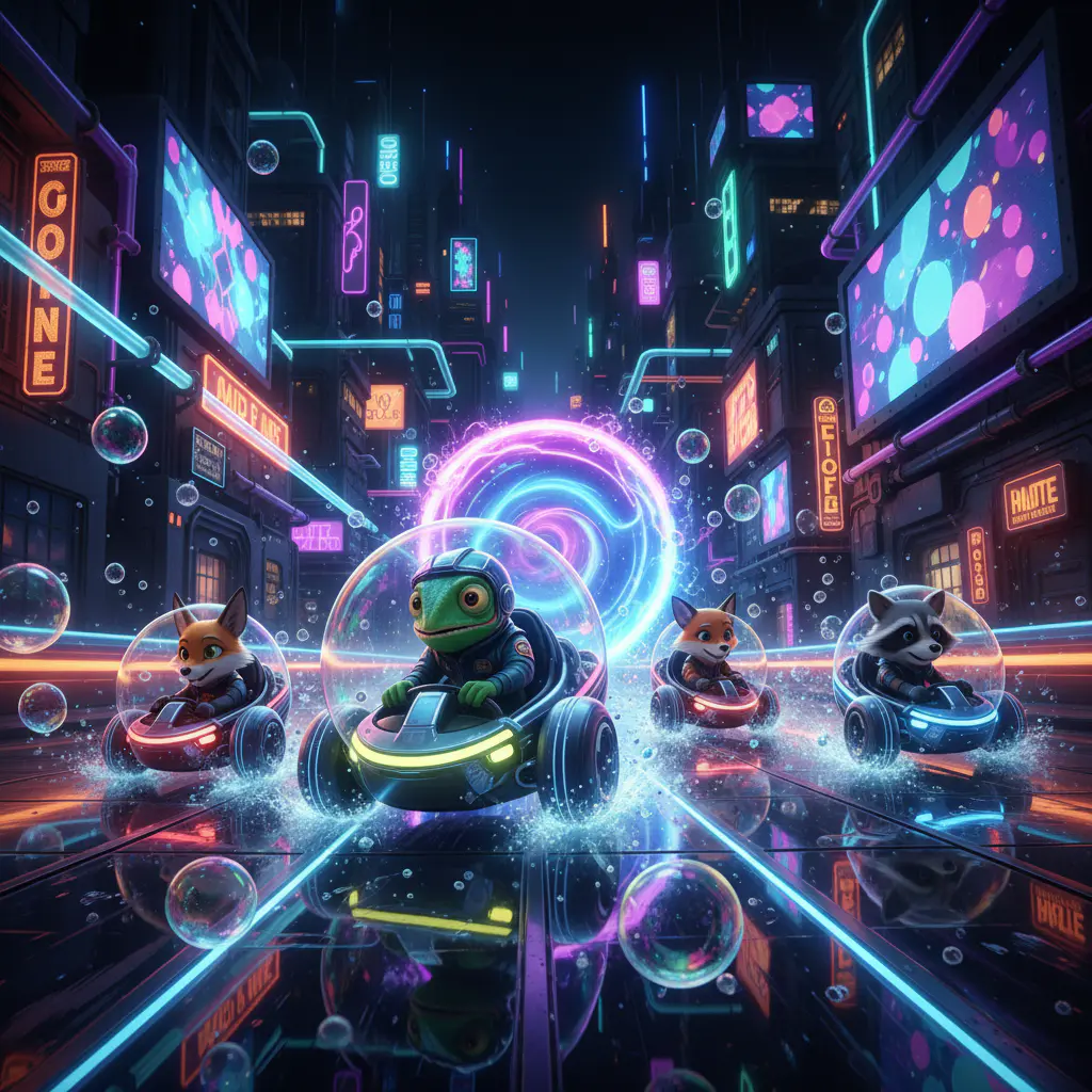 Bubble Dash Arcade Key Art